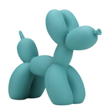 Matte Balloon Resin Dog Statue