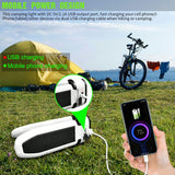 Camping Lantern LED Solar Light Rechargeable Power Bank