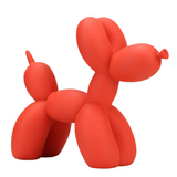 Matte Balloon Resin Dog Statue