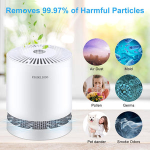 Compact Desktop Air Purifier