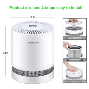 Compact Desktop Air Purifier