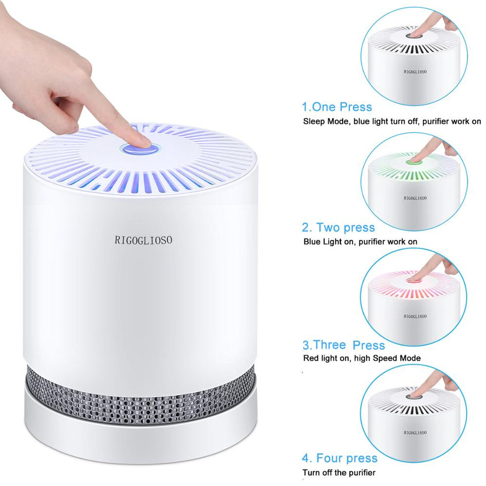 Compact Desktop Air Purifier