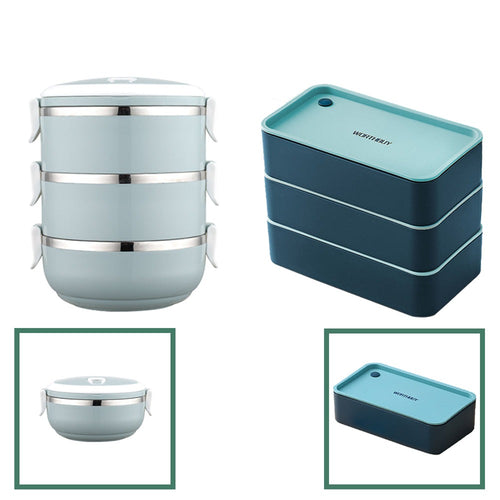 Portable Stainless Steel Thermal Lunch  Box