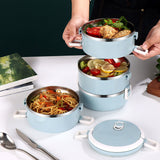 Portable Stainless Steel Thermal Lunch  Box