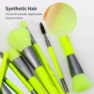 Neon Makeup Brushes